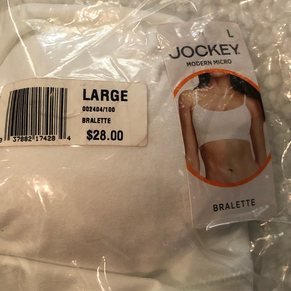 Jockey white bralette